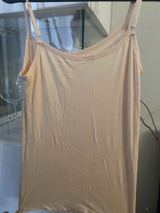 Camiseta tirantes mujer rosa