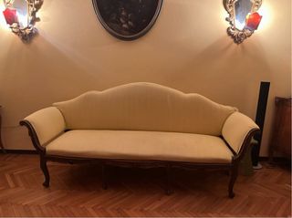 Divano 700 a 3 posti in noce