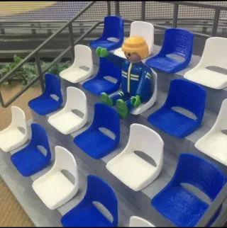 Gradas para Playmobil