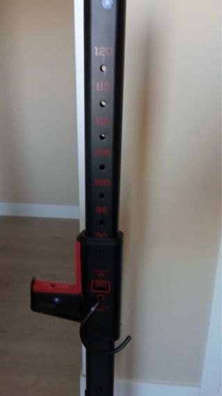 Soporte para Barra de Pesas Ajustable