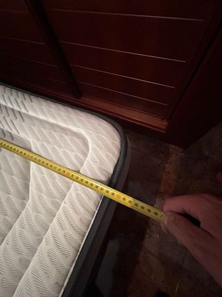 Colchón individual de tela