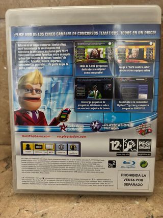 Buzz! PS3 El Multiconcurso con mandos