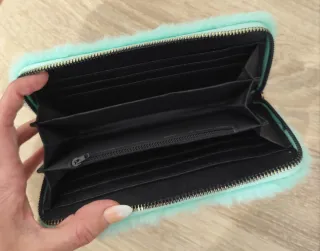 ‼️ NO NEGOCIABLE ‼️  Monedero peluche con etiquet