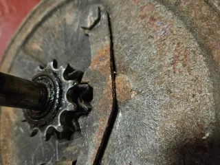 Plato Polea Mobylette