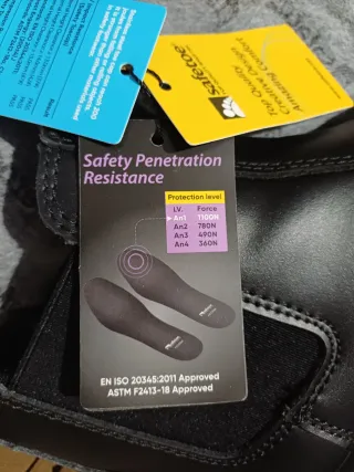 Botas De Seguridad Safetoe Puntera De Acero 42