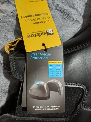 Botas De Seguridad Safetoe Puntera De Acero 42