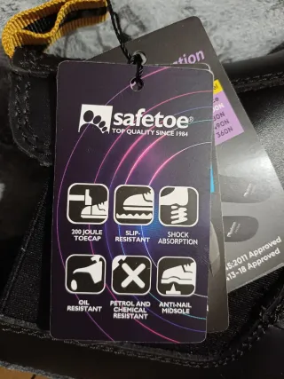 Botas De Seguridad Safetoe Puntera De Acero 42