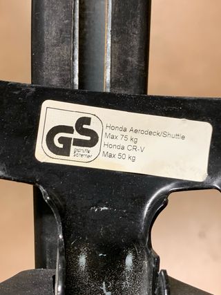 Barras de techo, baca, Honda CRV 2001 MONT BLANC