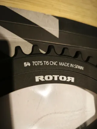 Plato Rotor 54T . Redondo