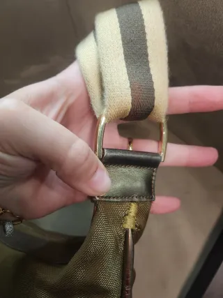 Bolso Gucci Beige y Dorado