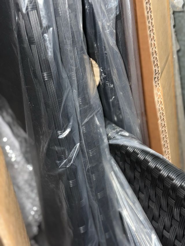 Caja organizadora exterior ratán