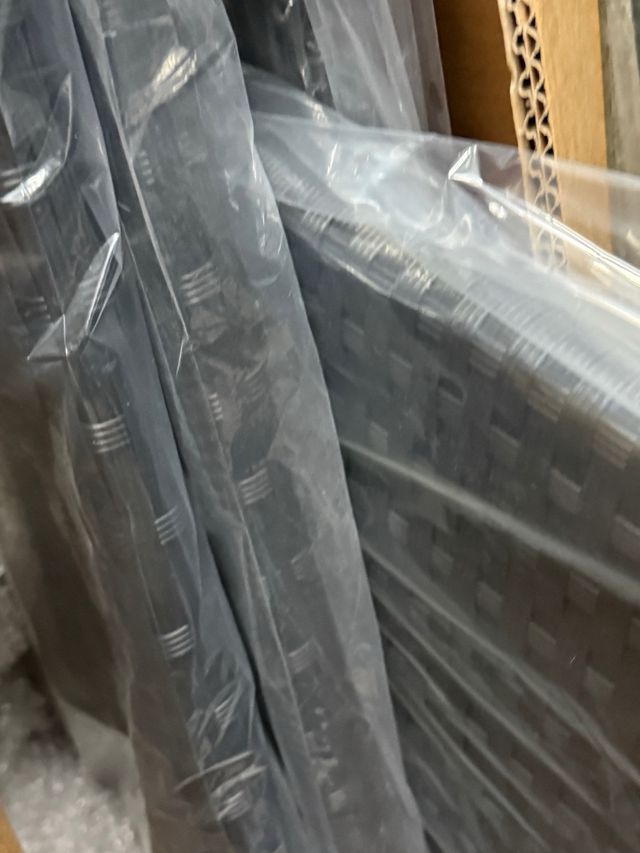 Caja organizadora exterior ratán