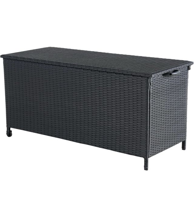 Caja organizadora exterior ratán