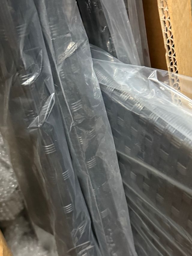 Caja organizadora exterior ratán