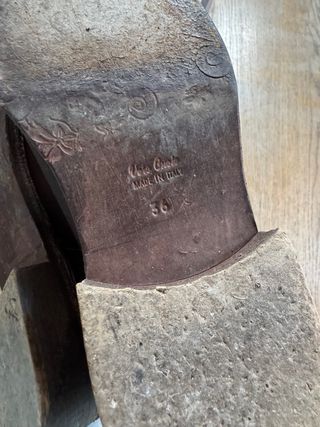 Stivaletti OLITAS vero cuoio marrone