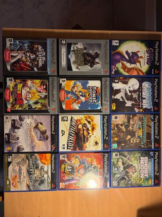 Lote 12 Juegos PlayStation 2 PS2