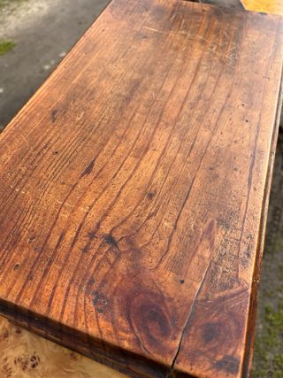 Antigua caja cofre siglo XIX