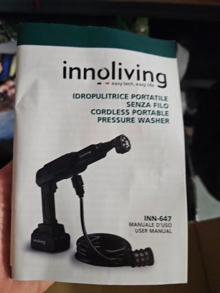 Idropulitrice a batteria Innoliving INN-647