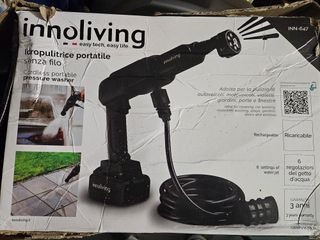 Idropulitrice a batteria Innoliving INN-647