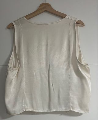 Chaleco de vestir blanco