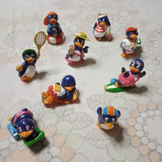 Sorpresine Kinder - Serie Pinguini