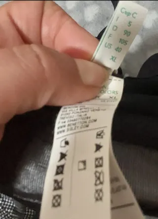 Reggiseno Benetton taglia 5 coppa C