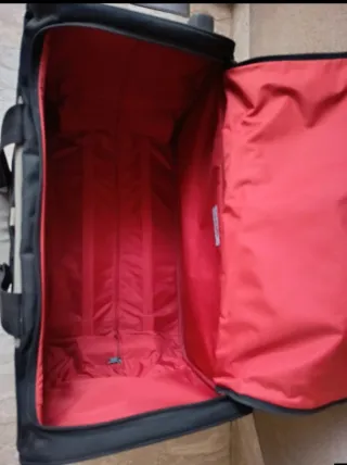 Borsone trolley Superga nero