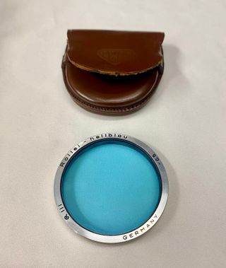 Tres filtros de colores Rollei camara Rolleiflex