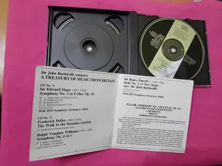 CD  Barbirolli Elgar Vaughan William