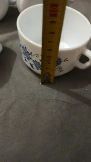 Tazas Arcopal Aster Azul Vintage (4 unidades)