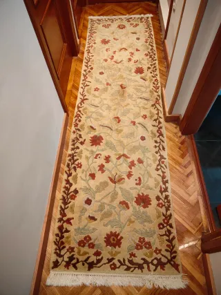 Alfombra de lana 2.65 x 0.72 m