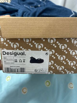 Sandalias Desigual Retro Multistrap Talla 36