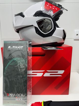 Casco Modular LS2 FF906 Advance Blanco Talla: L