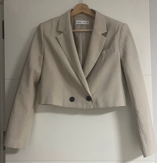 Americana corta Lefties rosa palo. XS