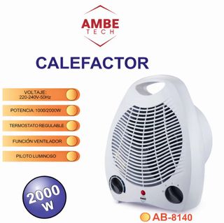 Calefactor Ambe Tech 2000W