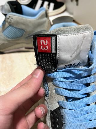 Zapatillas Jordan 4 Retro Azul Gris