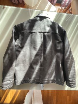 Chaqueta de cuero Chevignon marrón