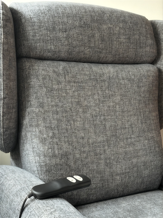 Poltrona Relax Elettrica Grigia