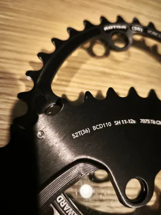 Platos Rotor 52/36T BCD110