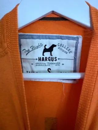 Camiseta naranja Hargus hombre