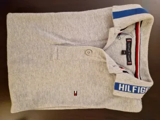Camiseta Tommy Hilfiger Gris Talla 140