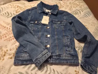 Cazadora Vaquera Azul Talla XS