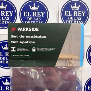 Set 3 Espátulas Parkside