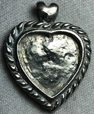 Colgante Corazón Plata Ley Corazón + Regalo