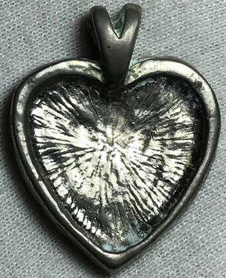 Colgante Corazón Plata Ley Corazón + Regalo