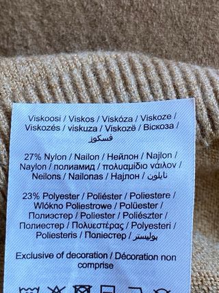 Jersey fino Object Talla S