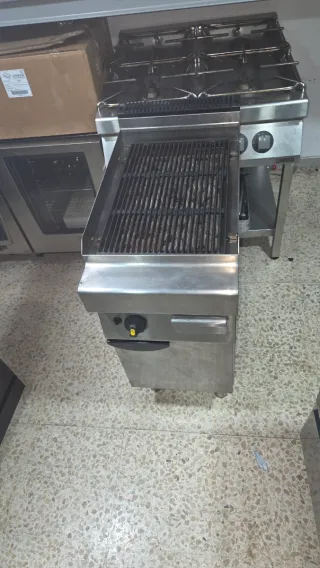 Barbacoa industrial de gas