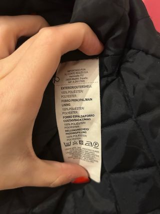 Parka azul marino Green Coast