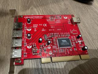 Adaptador USB PCI Conceptronic