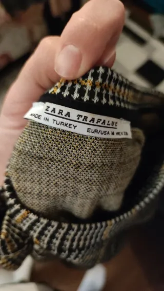 Vestido de mujer a cuadros